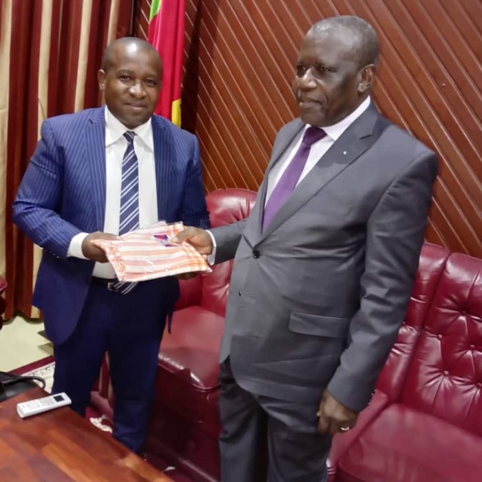 Echange avec le Ministre Camerounais de l'Agrculture